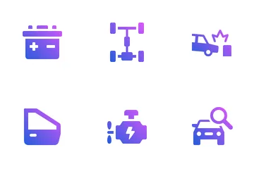 Car Service Icon Pack