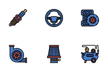 Car Service Icon Pack