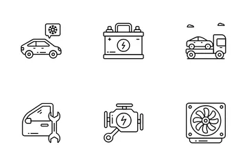 Car Service Icon Pack