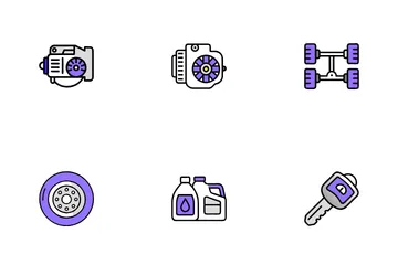 Car Service Part 1 Icon Pack