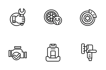 Car Services Icon Pack