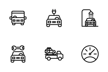 Car Services Icon Pack