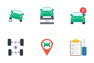 Car Services Icon Pack