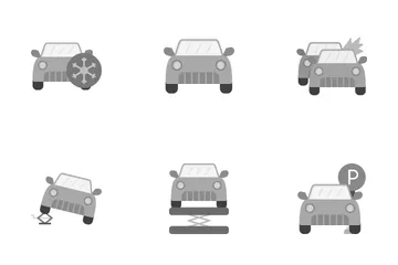 Car Services Icon Pack