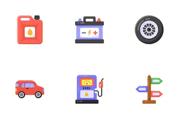 Car Services Icon Pack