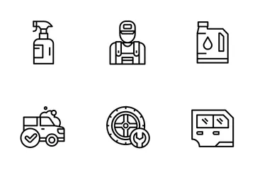 Car Services Icon Pack