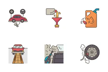 Car Services Icon Pack