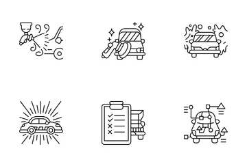 Car Services Icon Pack