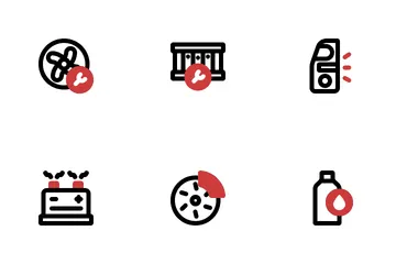 Car Services Icon Pack