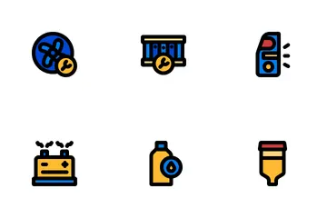 Car Services Icon Pack