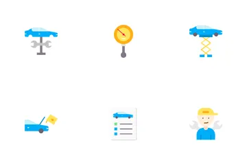 Car Servicing Icon Pack