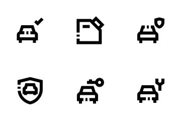 Car Sharing Icon Pack