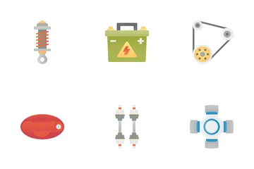 Car Sparepart Icon Pack