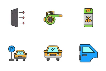 Car Wash Icon Pack