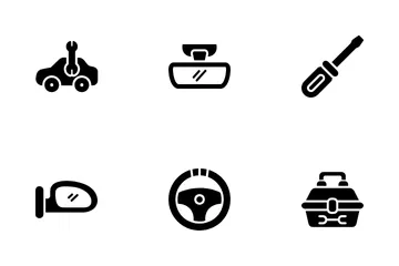 Car Workshop Icon Pack