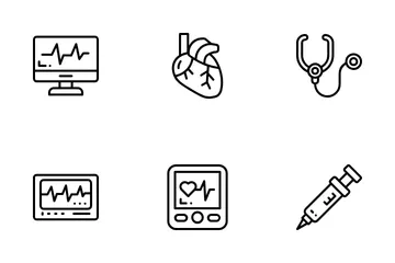 Cardiology Icon Pack