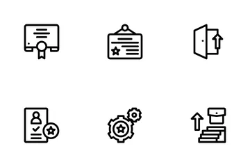 Career Advancement Icon Pack