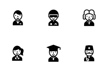 Career Fill Icon Pack