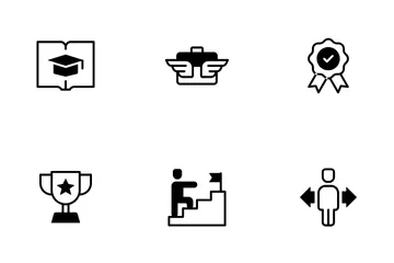 Career Growth Icon Pack