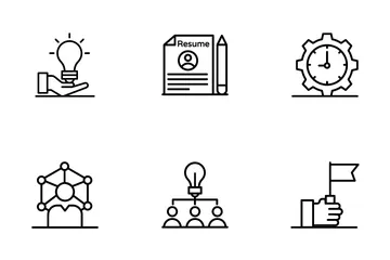 Career Planning Icon Pack