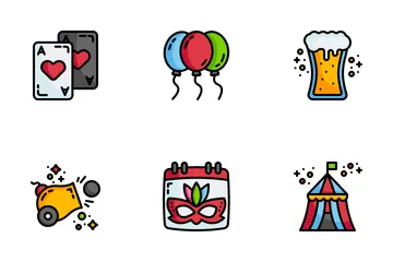 Carnaval Pack d'Icônes