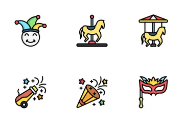 Carnaval Pack d'Icônes