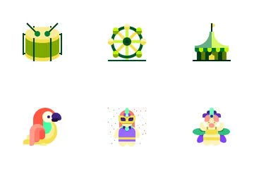Carnaval Paquete de Iconos