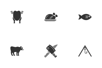 Carnicero Paquete de Iconos