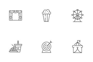 Carnival - Circus And Festival Icon Pack