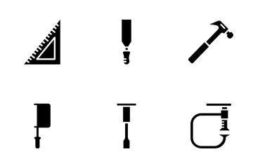 Carpentry Tools Icon Pack