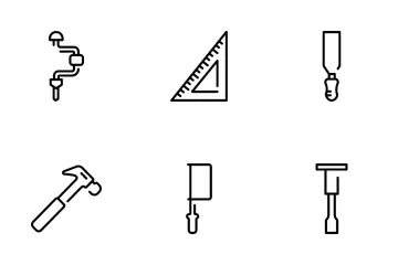 Carpentry Tools Icon Pack