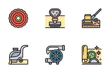 Carpet Cleaning Icon Pack