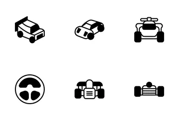 Carreras de RC Paquete de Iconos