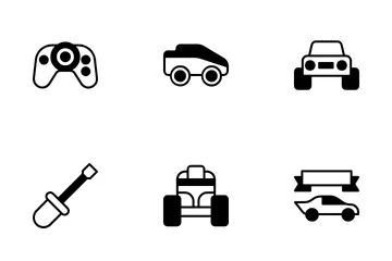 Carreras de RC Paquete de Iconos