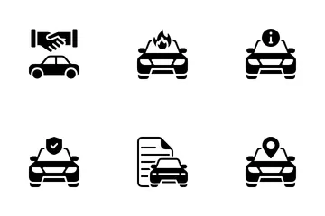 Carro Pacote de Ícones