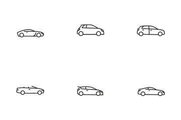 Carro Pacote de Ícones