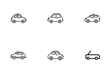 Carro Pacote de Ícones