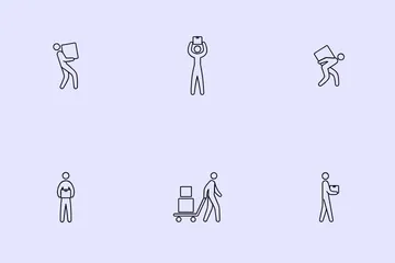 Carry Objects Icon Pack