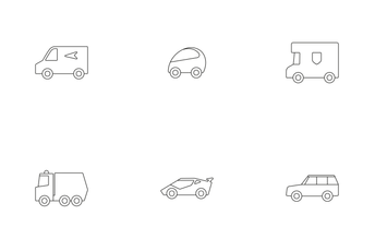 Cars And Trucks Icon Pack