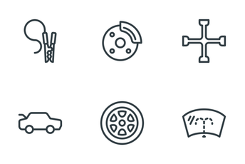 Cars & Components Icon Pack