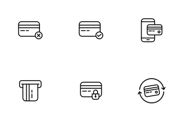 Carte de crédit Pack d'Icônes