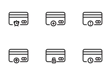 Carte de crédit Pack d'Icônes