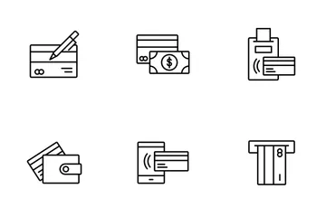 Carte de crédit Pack d'Icônes