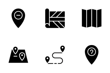 Carte et navigation Icon Pack