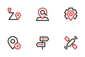 Carte et navigation Pack d'Icônes