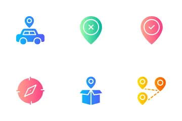 Navigation et cartes Icon Pack