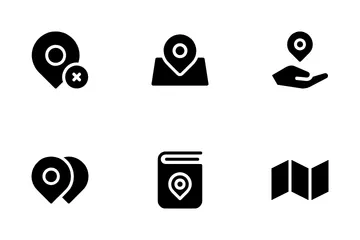 Cartes et localisation Icon Pack