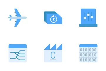 Cartographie des flux Pack d'Icônes