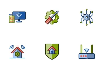 Casa inteligente Paquete de Iconos