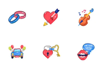 Casamento Icon Pack